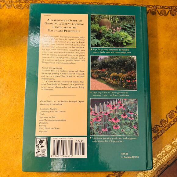 Rodale's Landscaping Perennials Organic Gardening Techniques 2 Hardcover Books - Picture 3 of 8